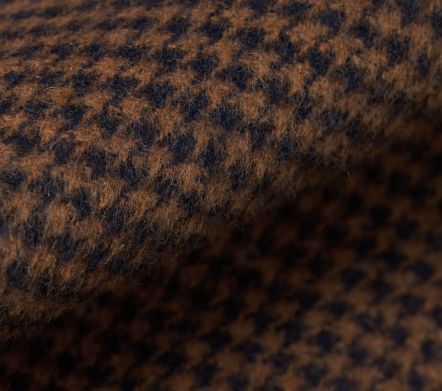 Image #3 of Franck Jacket Wool Tweed Mix Navy / Brown