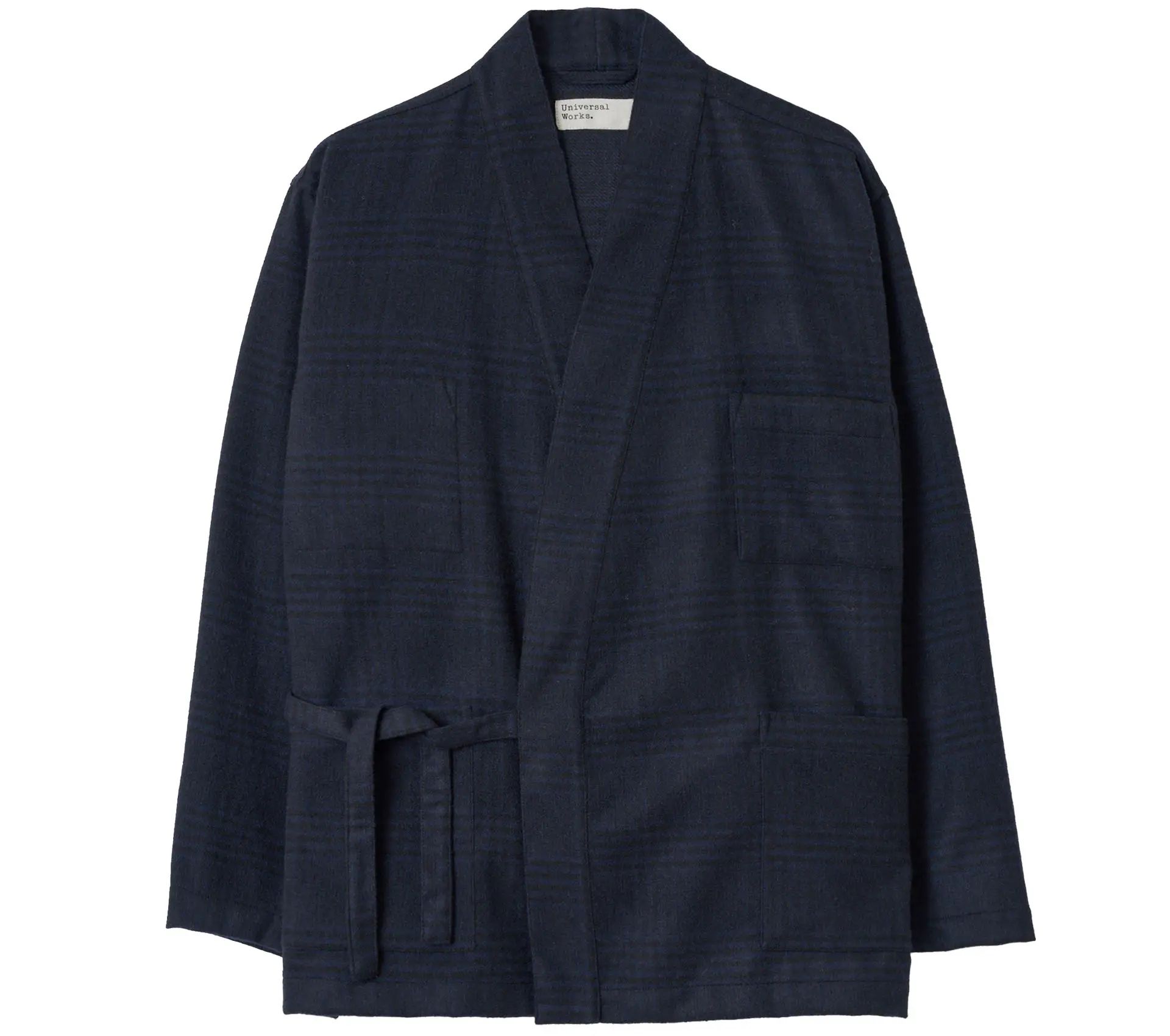 Kyoto Work Jacket Bob Wool Mix Navy