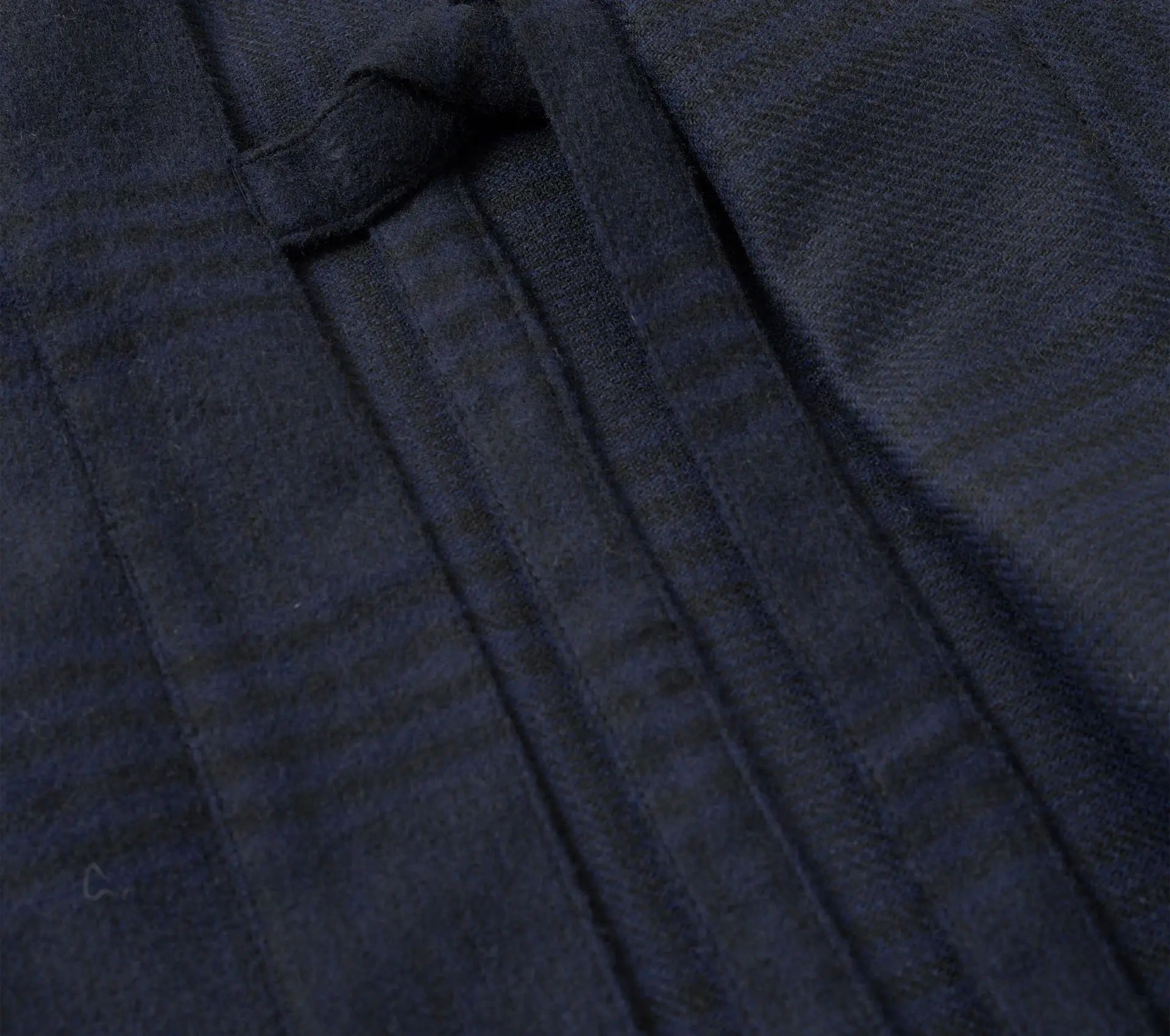 Kyoto Work Jacket Bob Wool Mix Navy