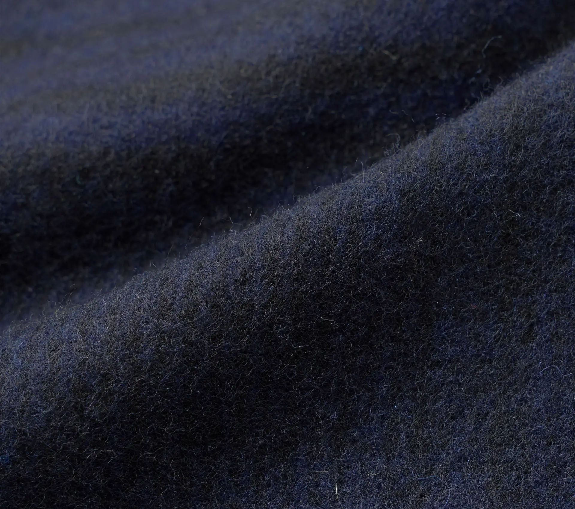 Kyoto Work Jacket Bob Wool Mix Navy