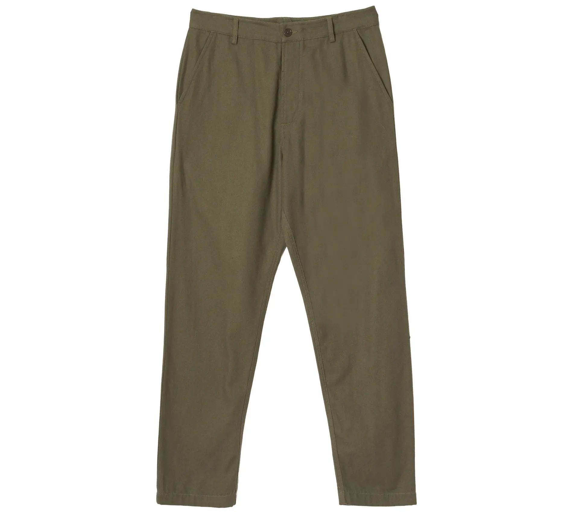 Military Chino Brushed Moleskin Olive