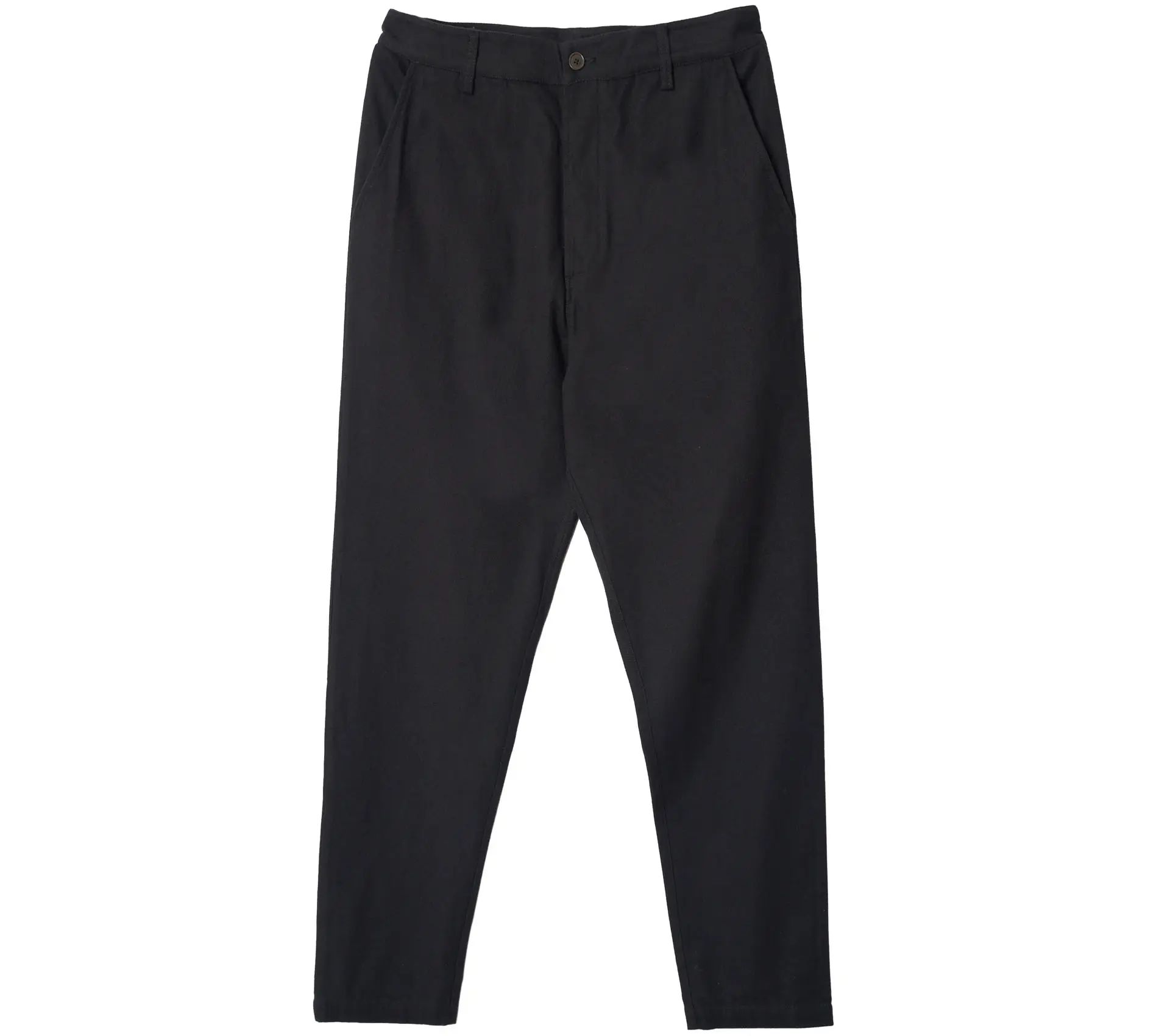 Military Chino Brushed Moleskin Black