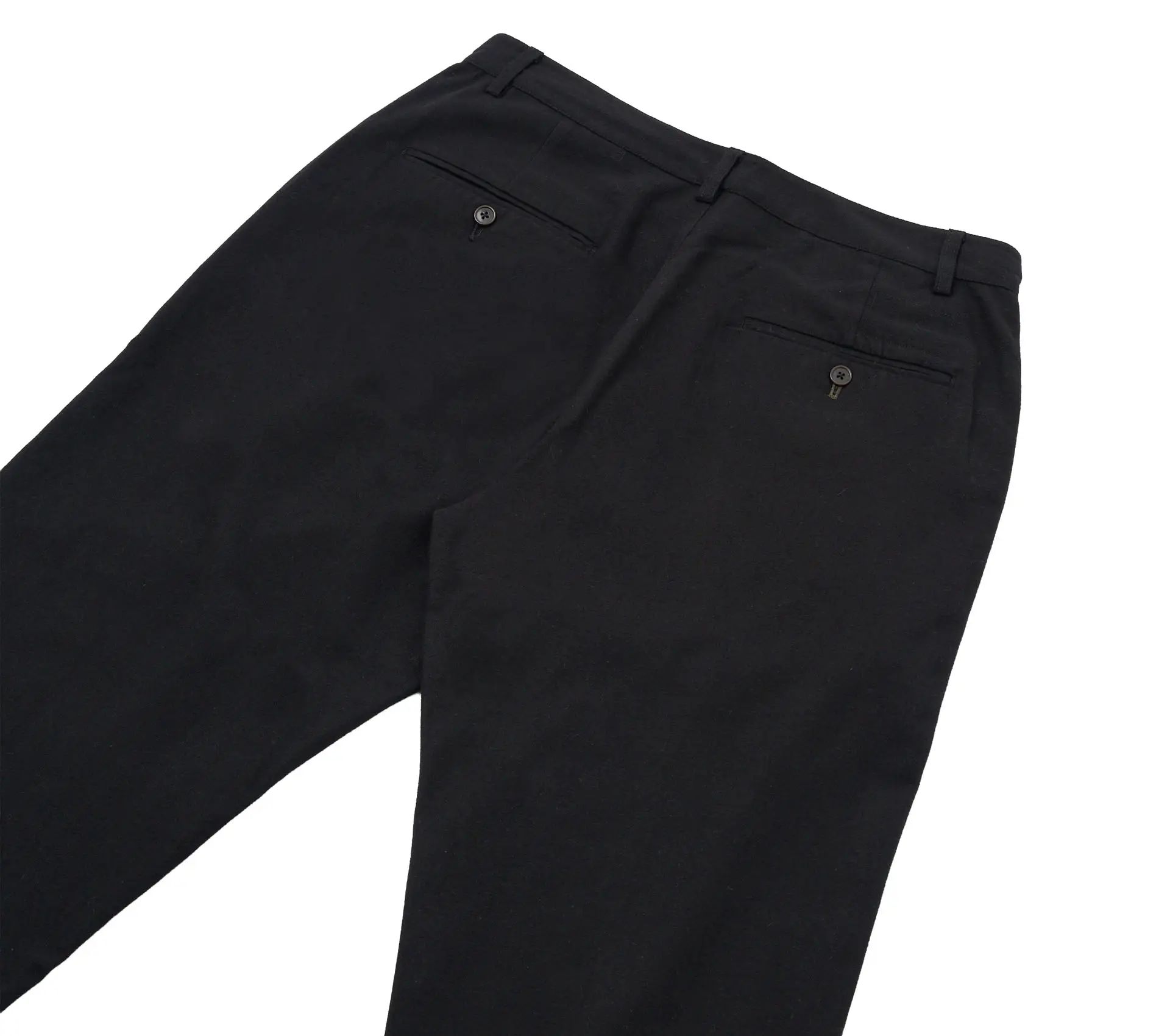 Military Chino Brushed Moleskin Black