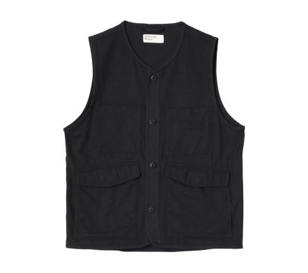 4 Pocket Gilet Brushed...