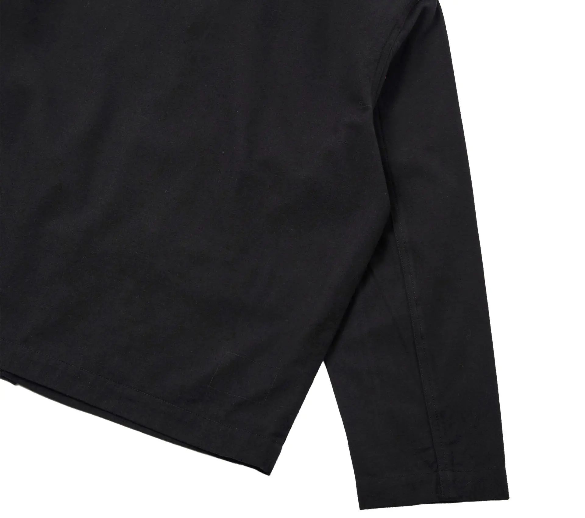Franck Jacket Brushed Moleskin Black