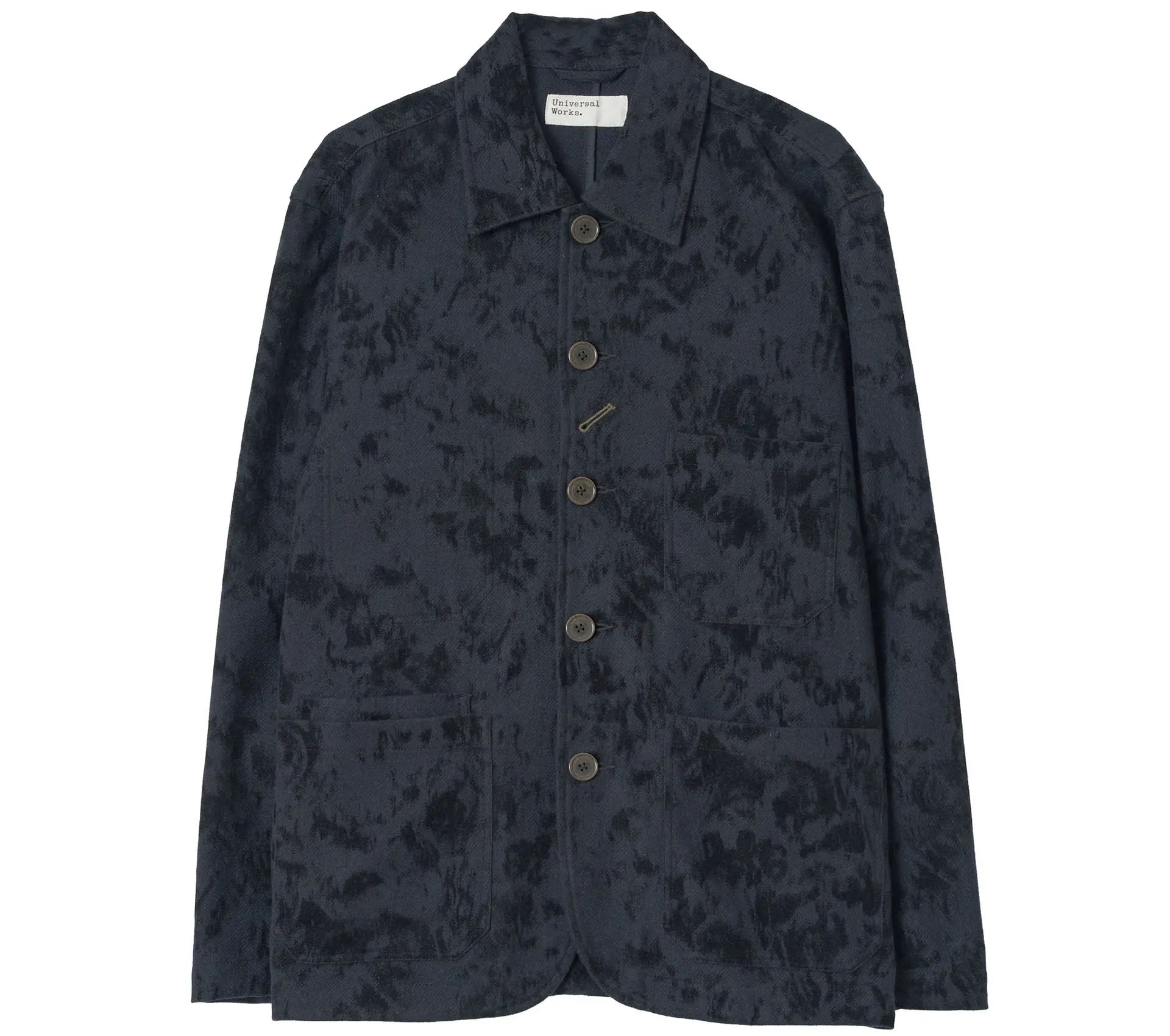 OG Bakers Jacket Be Bop Wool Mix Black