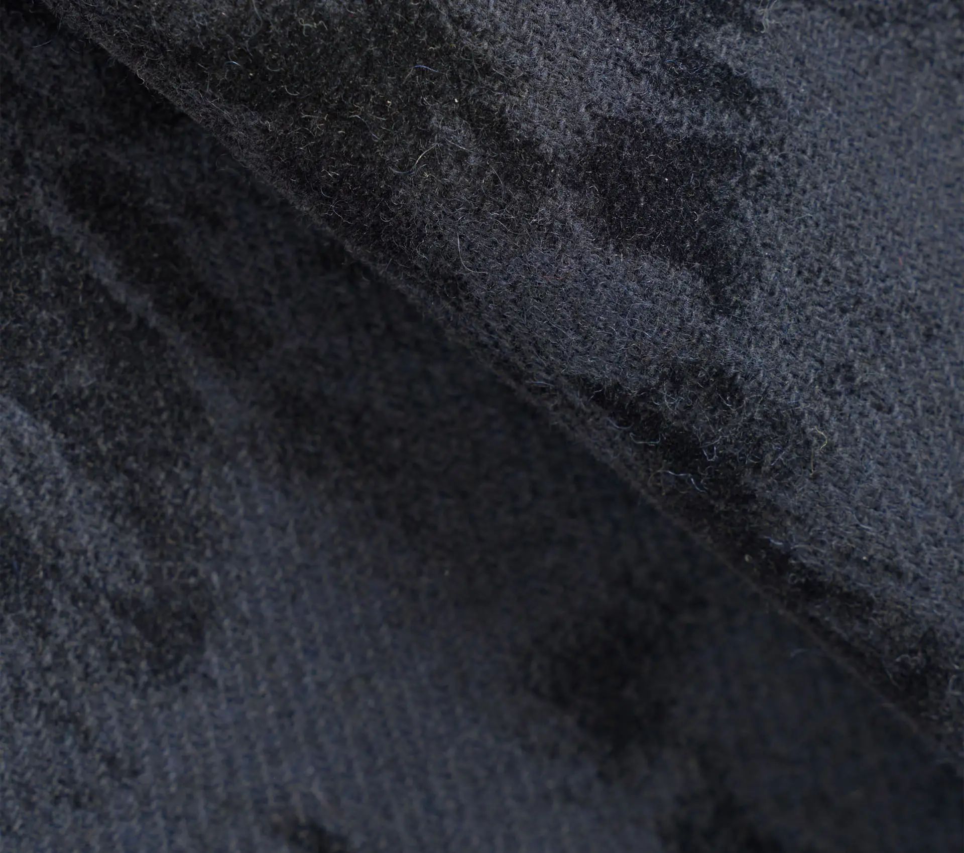 OG Bakers Jacket Be Bop Wool Mix Black