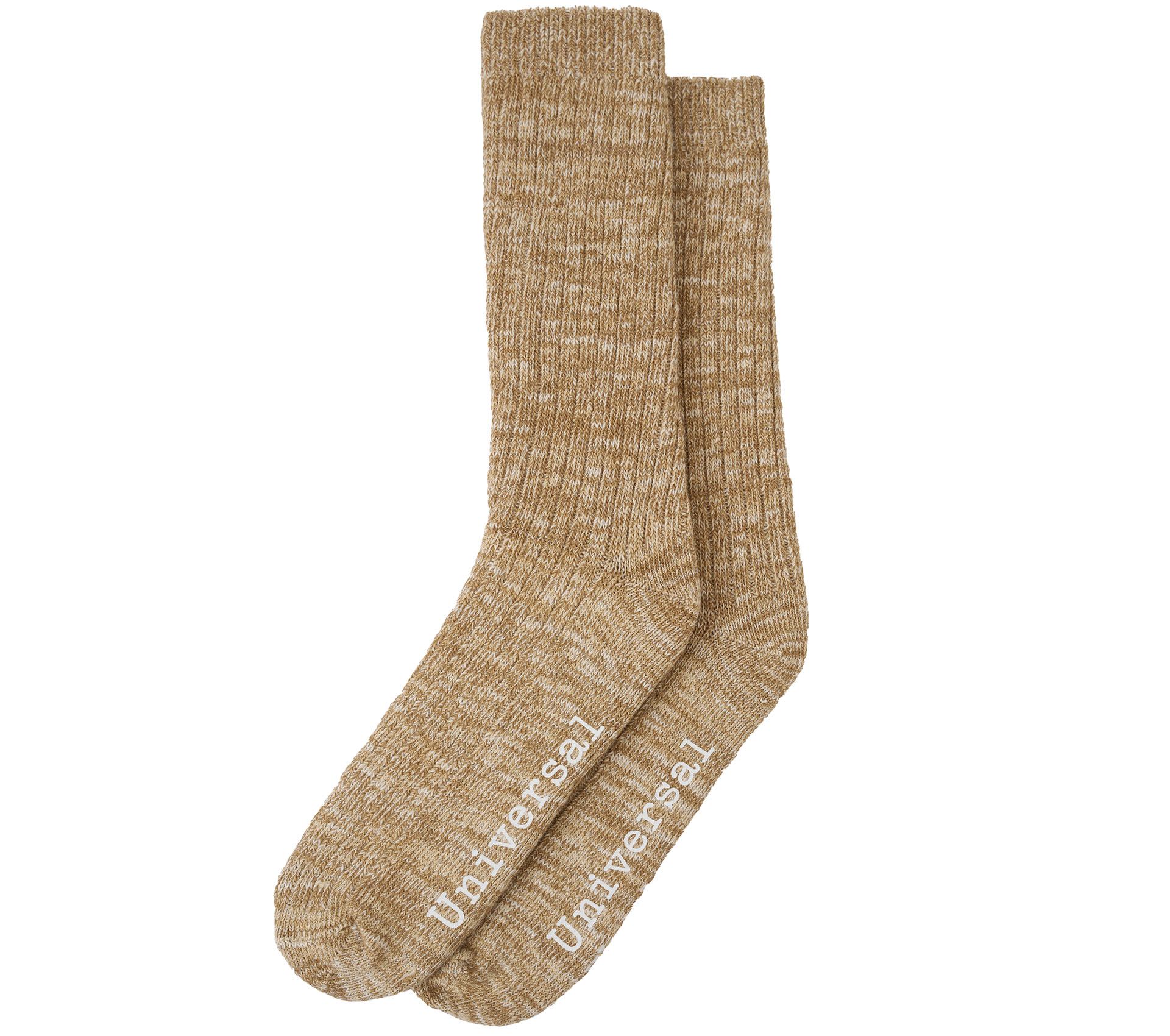 Slub Sock Slub Knit Dark Sand