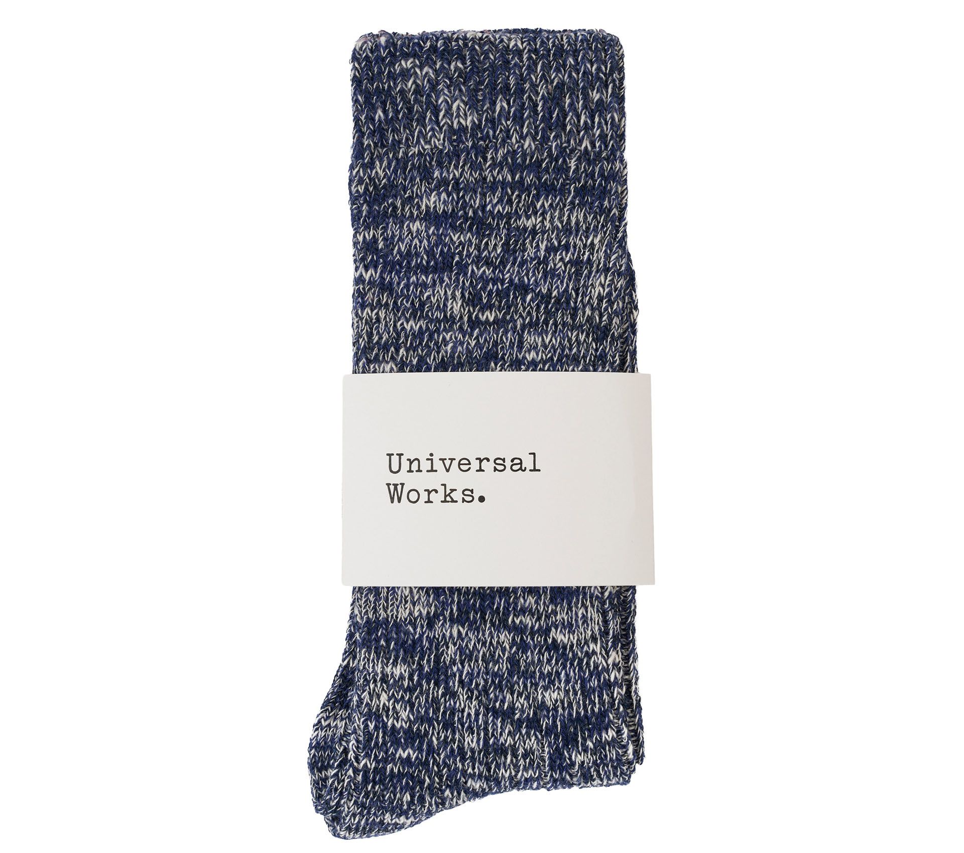 Slub Sock Slub Knit Navy