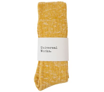 Image #0 of Slub Sock Slub Knit Yellow