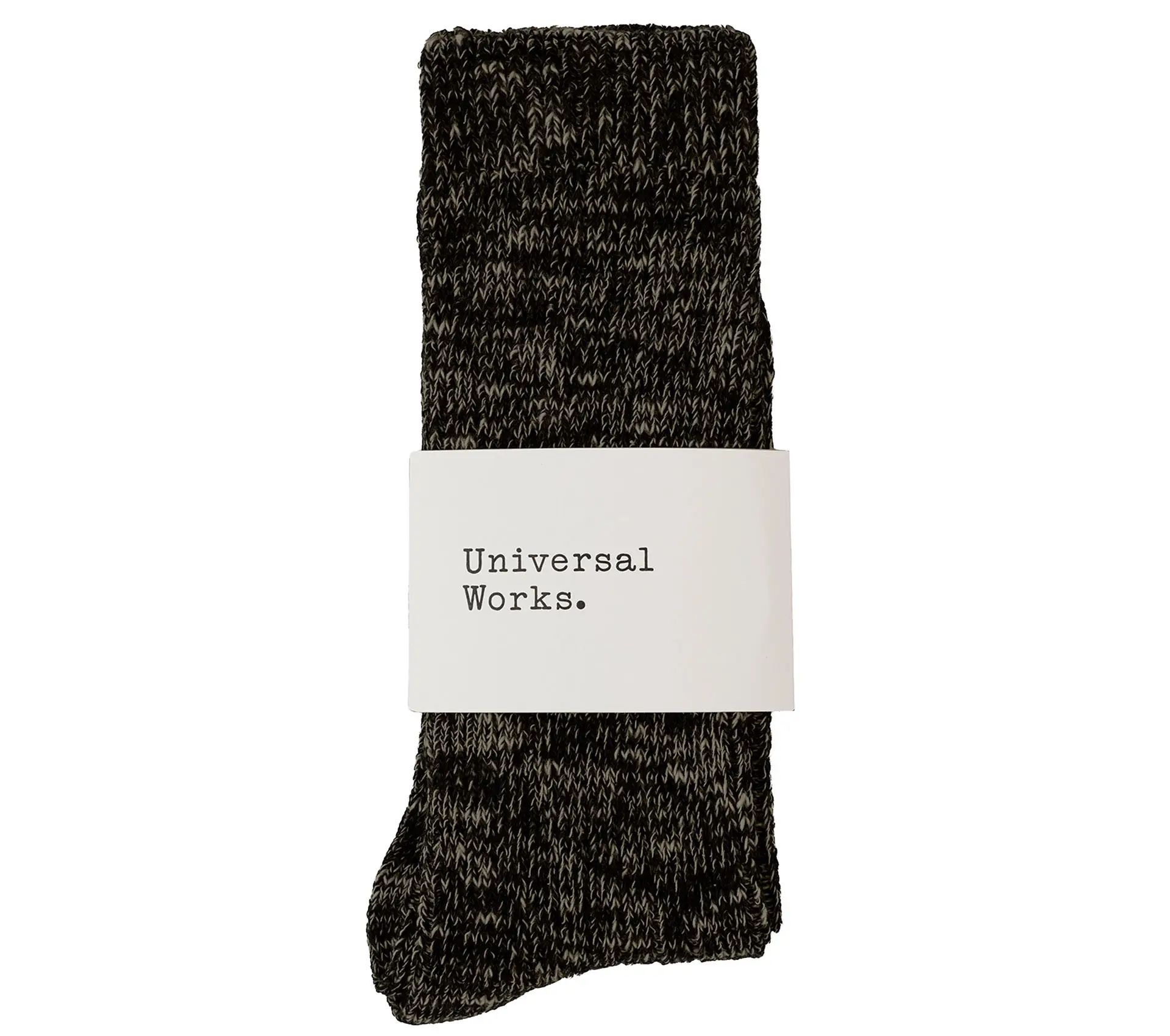 Slub Sock Slub Knit Charcoal