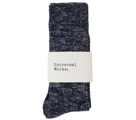 Image #0 of Slub Sock Slub Knit Dark Navy