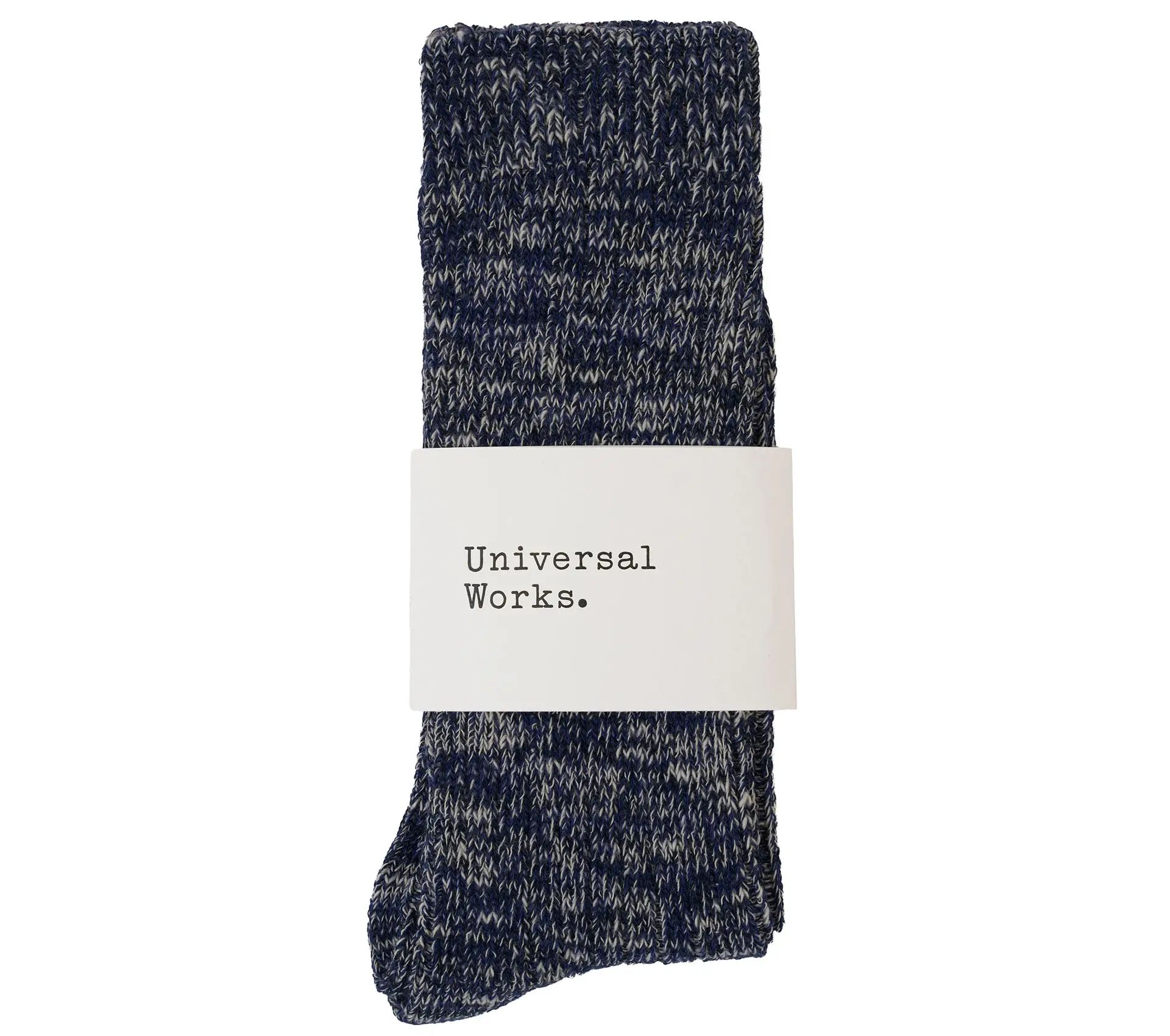 Slub Sock Slub Knit Dark Navy