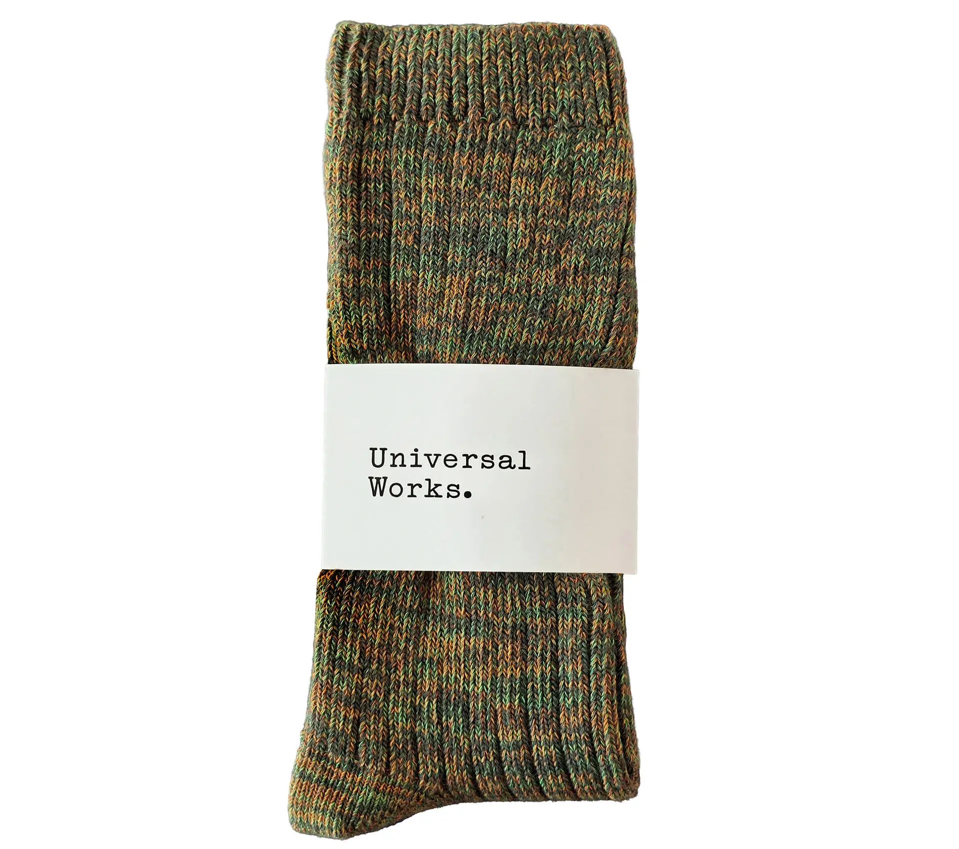Slub Sock Slub Knit Olive
