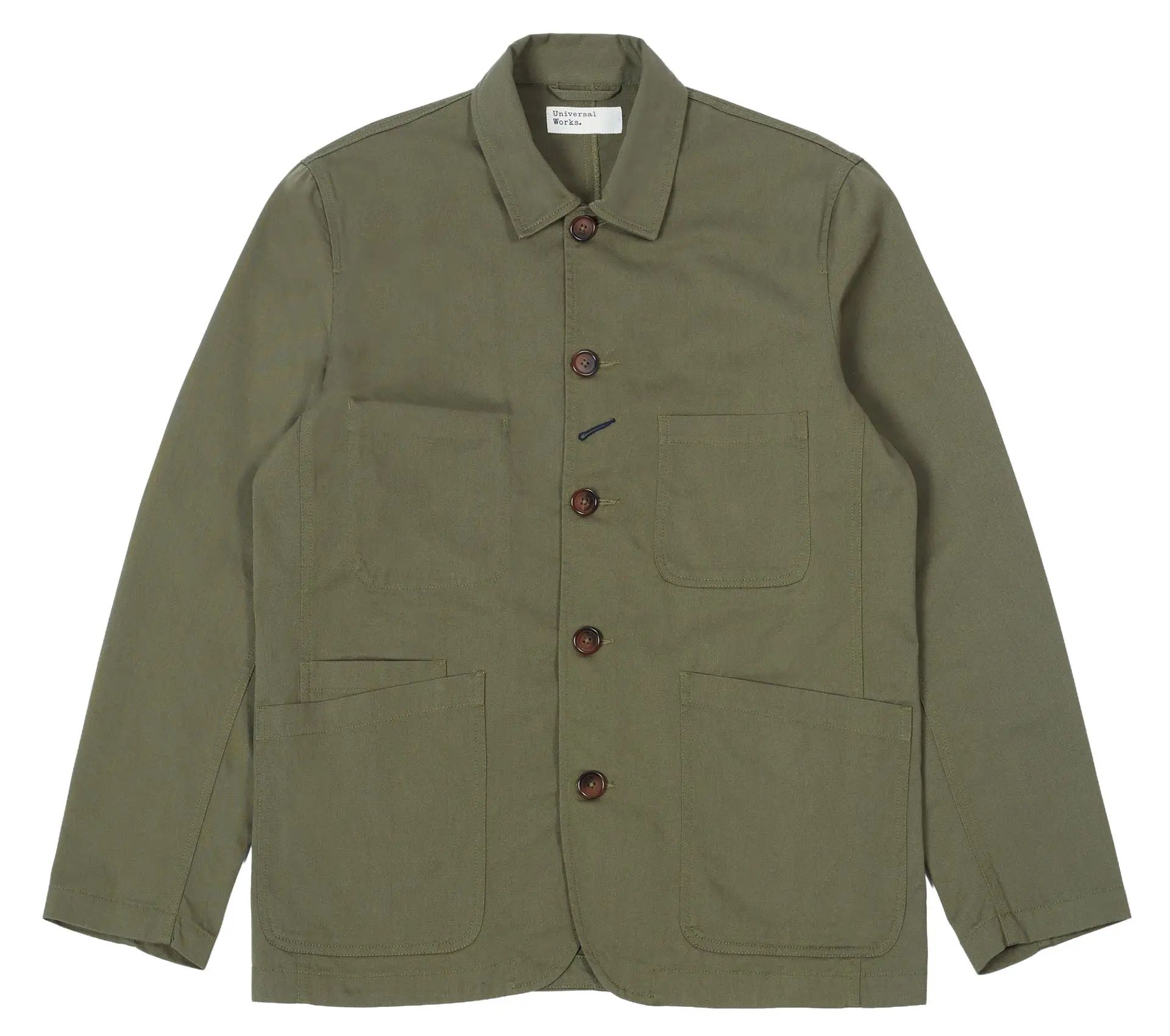 Bakers Jacket Twill Light Olive