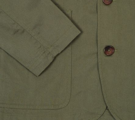 Image #4 of Bakers Jacket Twill Light Olive