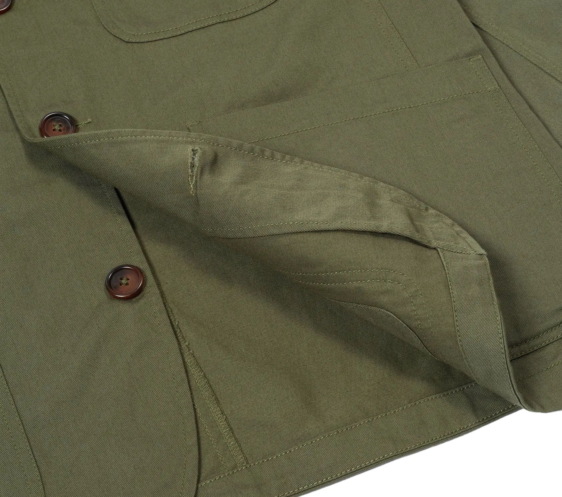 Bakers Jacket Twill Light Olive