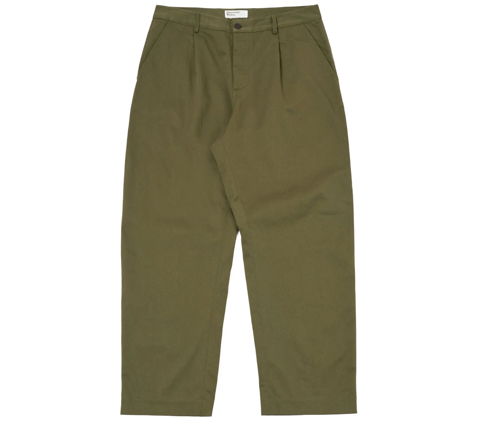 Duke Pant Twill Light Olive
