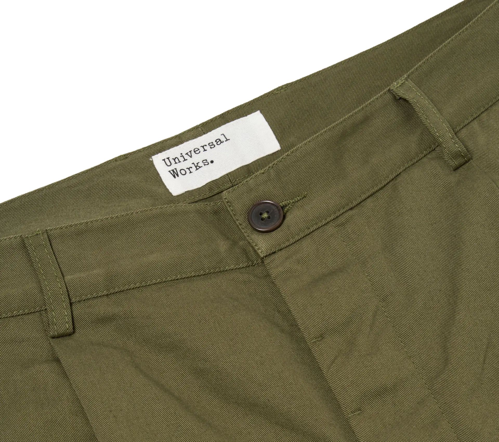 Duke Pant Twill Light Olive
