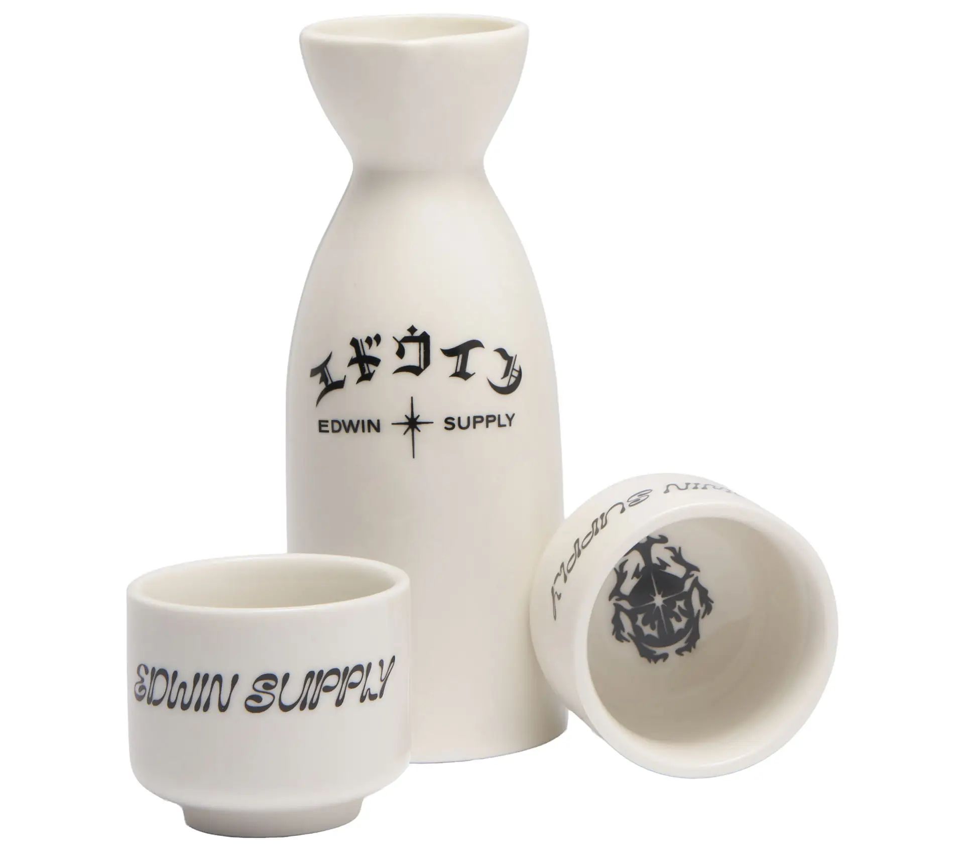 Sake Set White