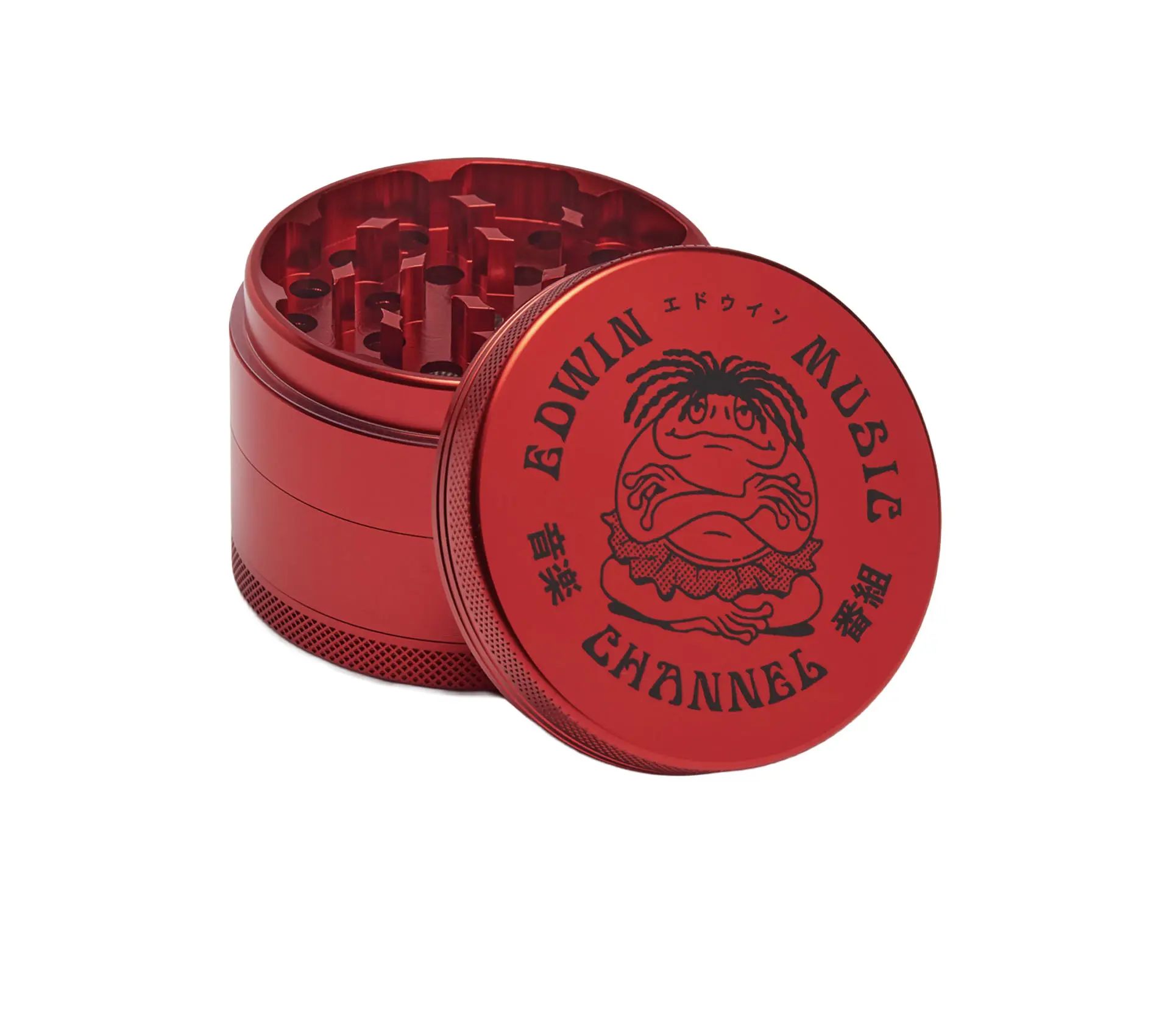 EMC Herb Grinder Red