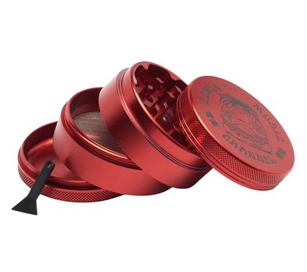 Image #2 of EMC Herb Grinder Red