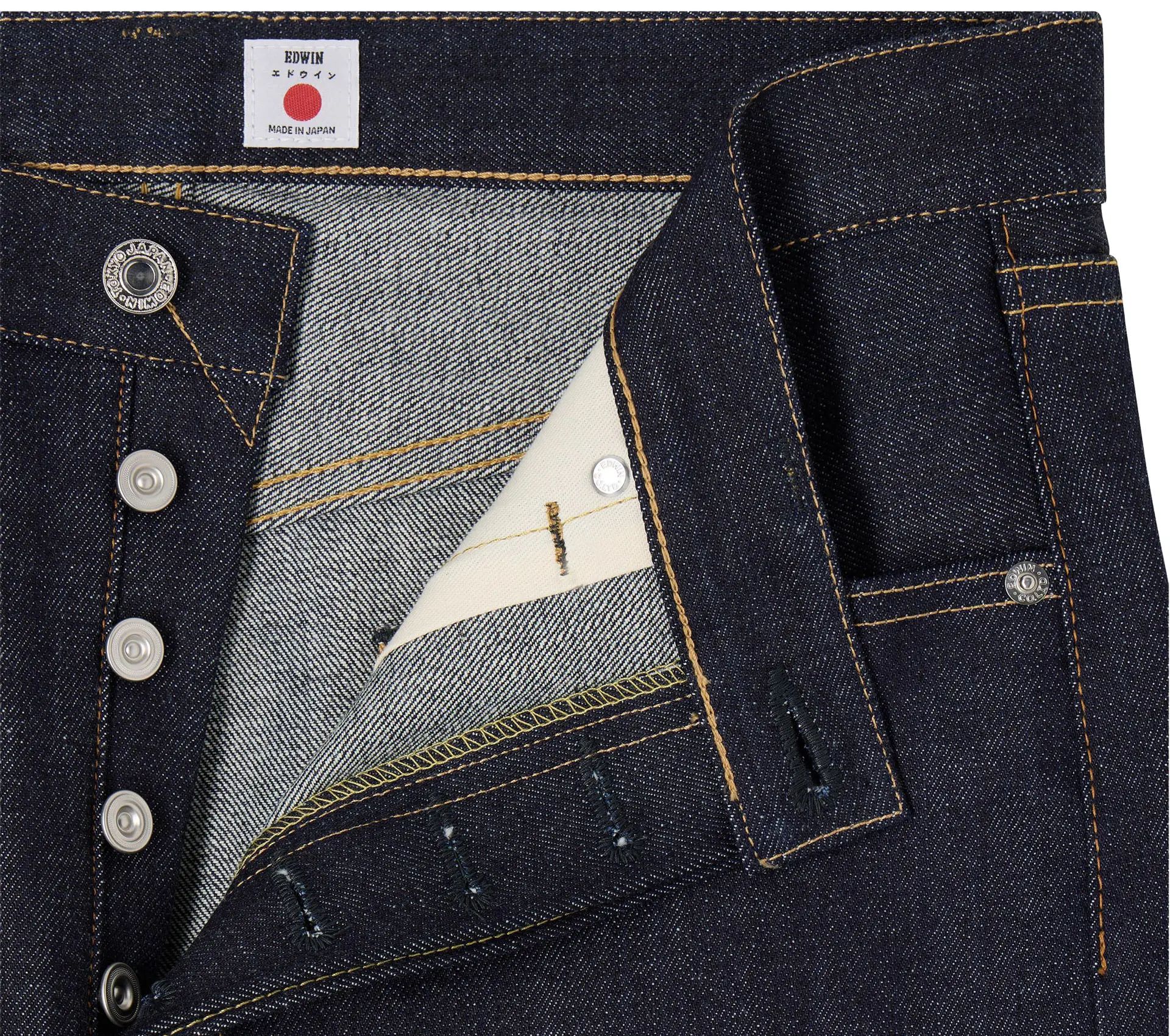 Regular Straight Jeans Blue Unwashed