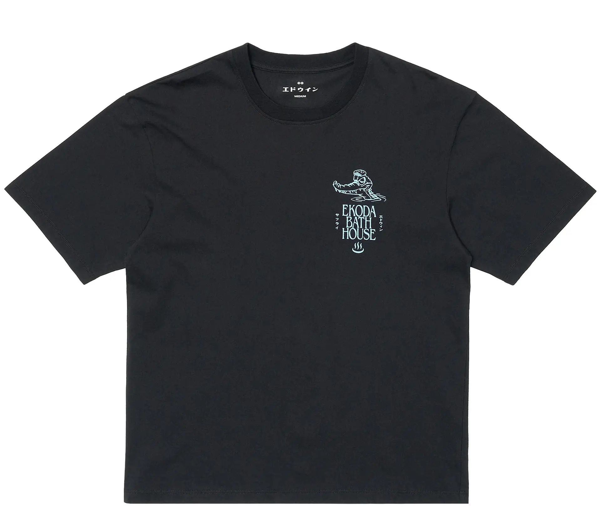 Ekoda Bath House T-Shirt Black