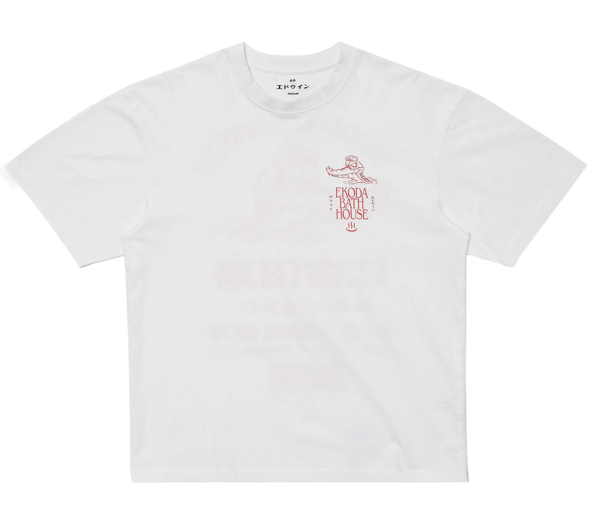 Ekoda Bath House T-Shirt White
