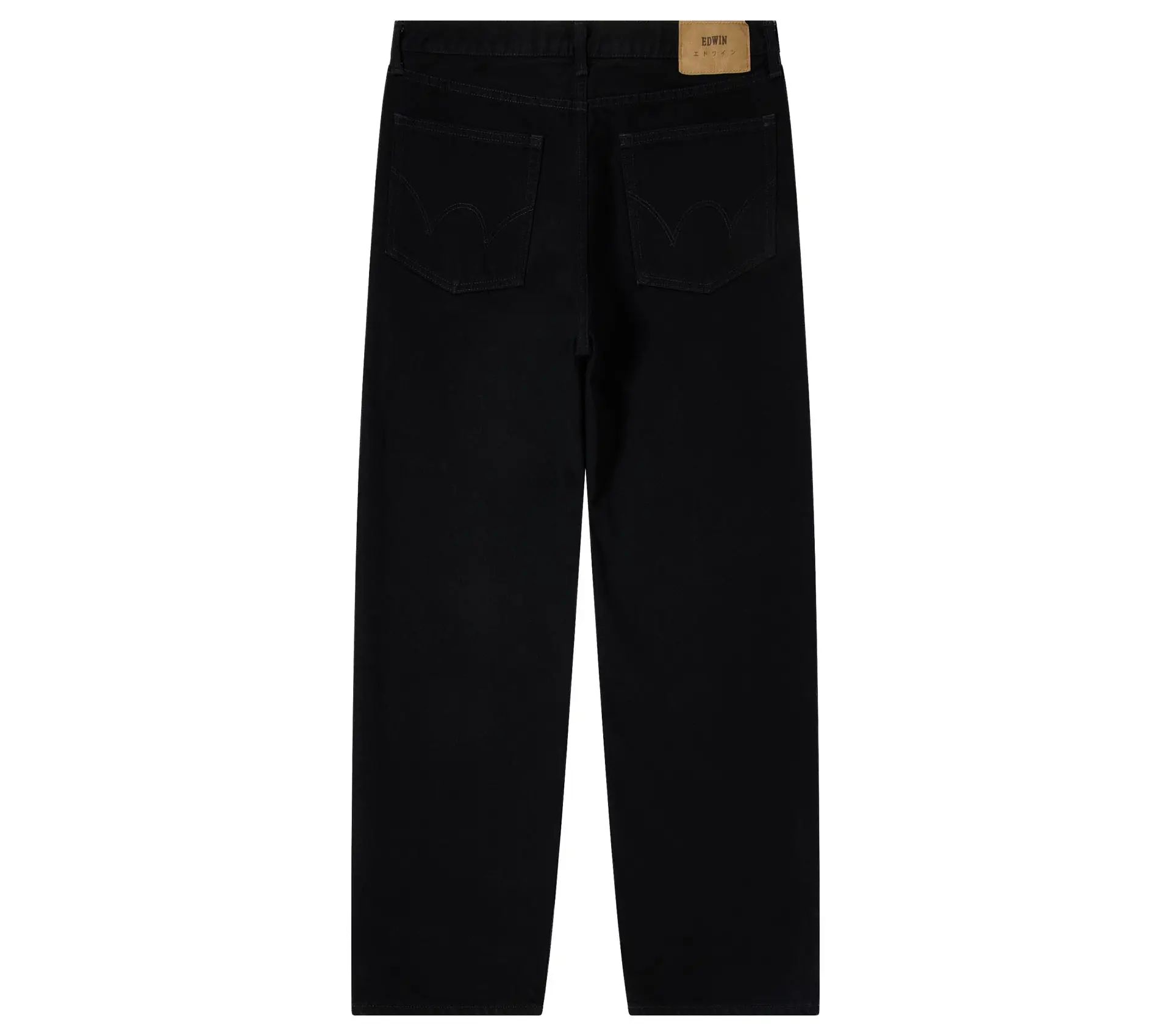 Loose Jeans Black Unwashed