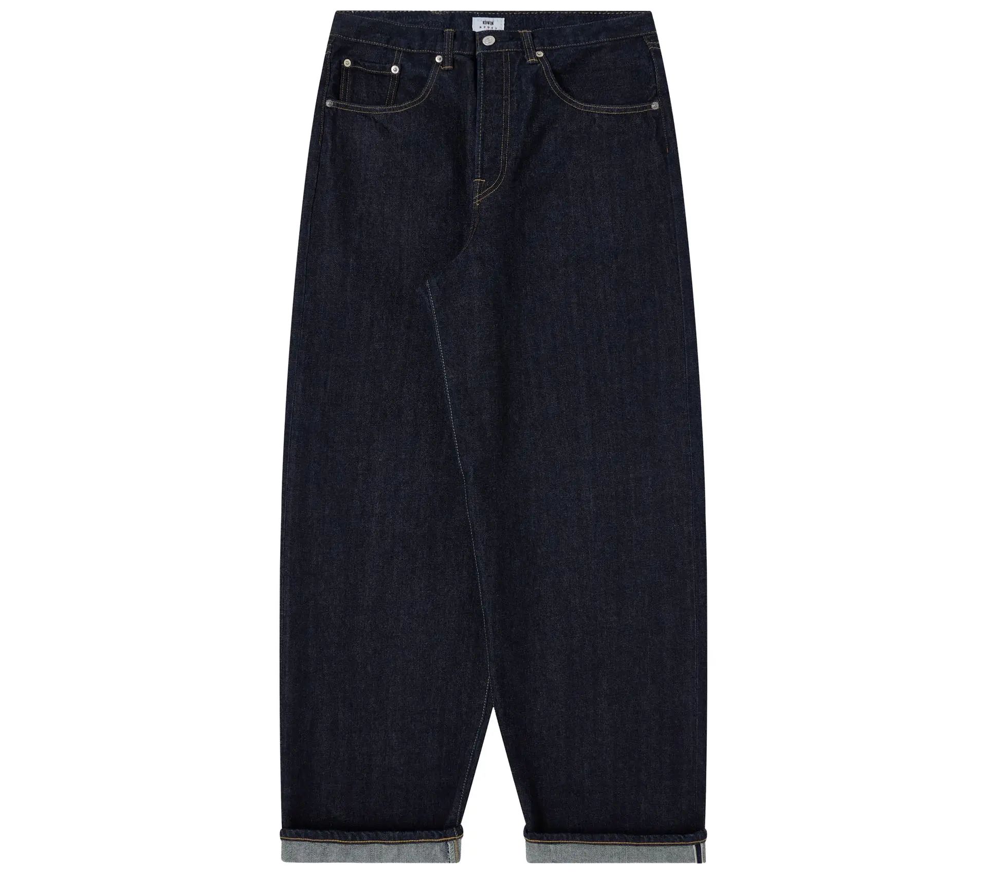 Wide Pant Kurabo Blue Rinsed