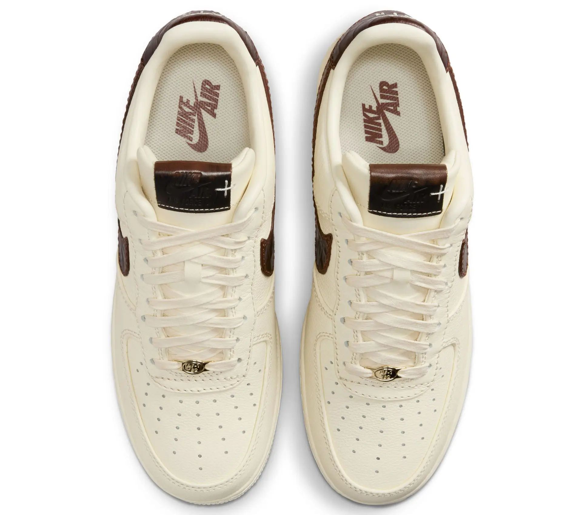 Air Force 1 '07 "Soft Pearl / Brown"