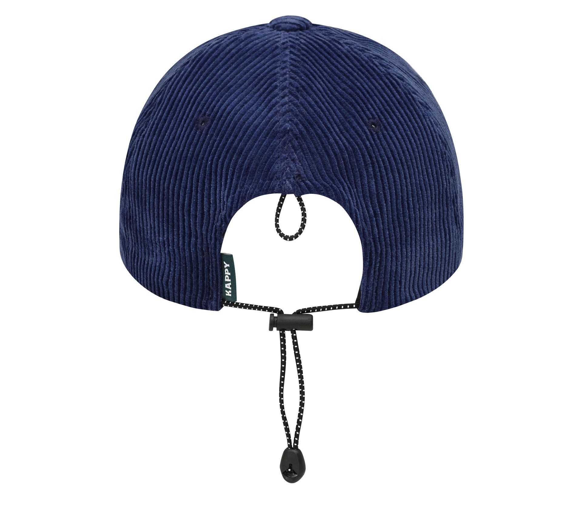 Corduroy Logo Cap Blue