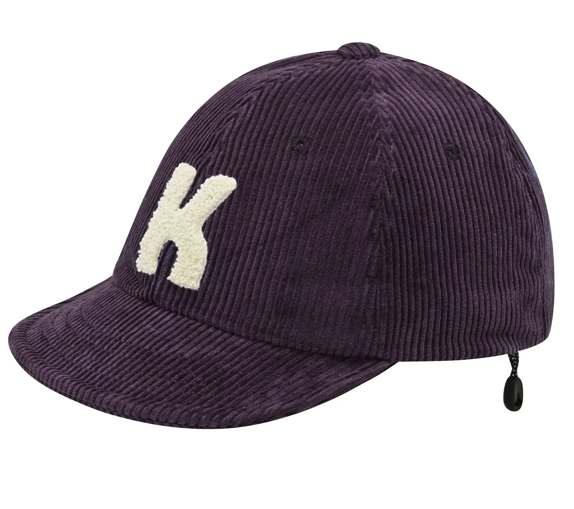 Corduroy Logo Cap Purple