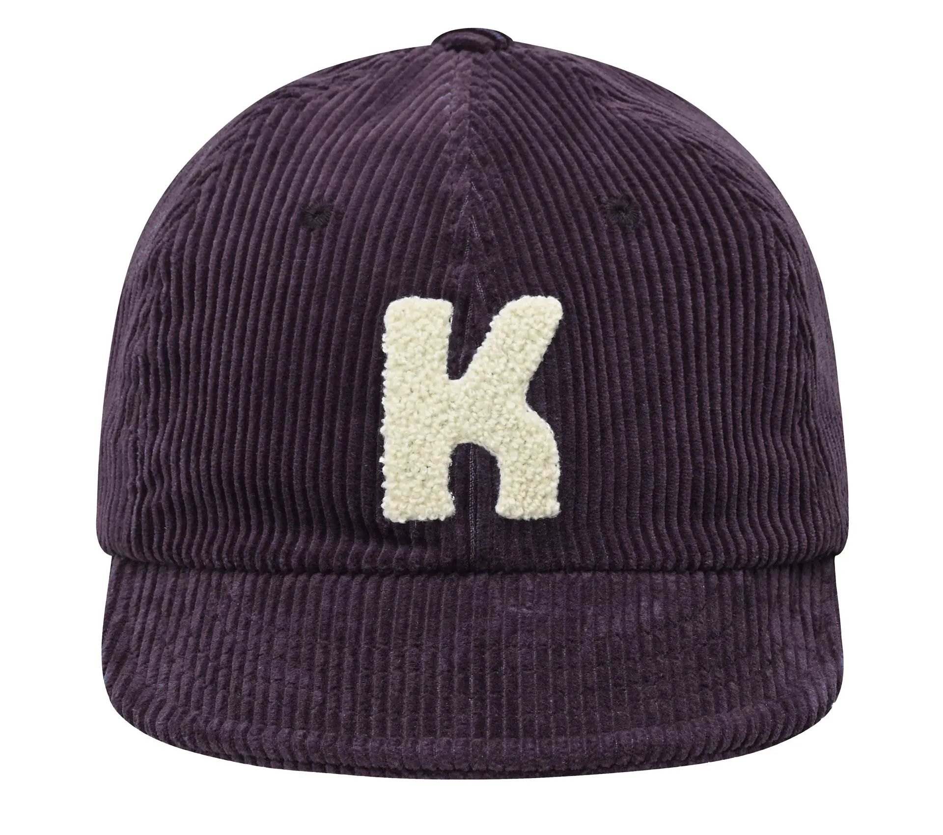 Corduroy Logo Cap Purple