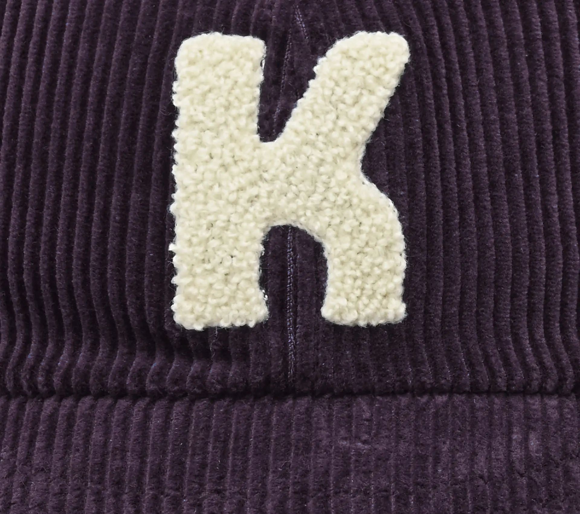 Corduroy Logo Cap Purple