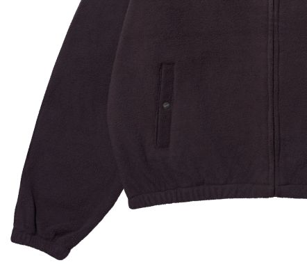 Image #1 of Fleece Bomber Jacket Brown