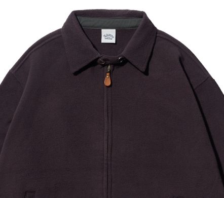 Image #2 of Fleece Bomber Jacket Brown