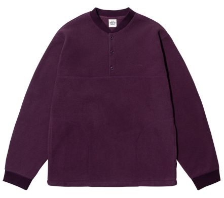Fleece Waffle Button Anorak...