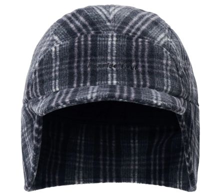 Image #1 of Fleece Check Trooper Hat Black