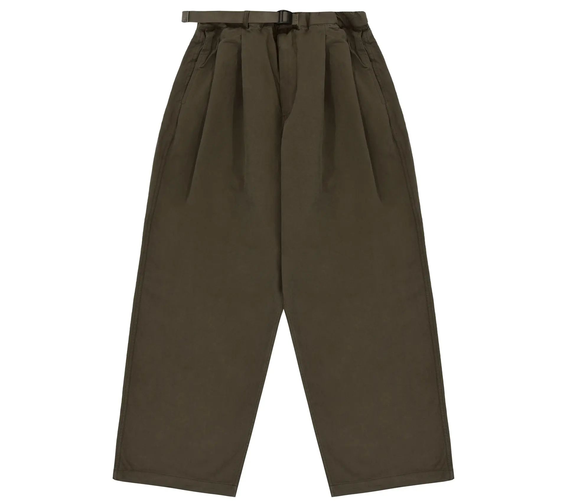 Two Tuck Wide Pants Brown