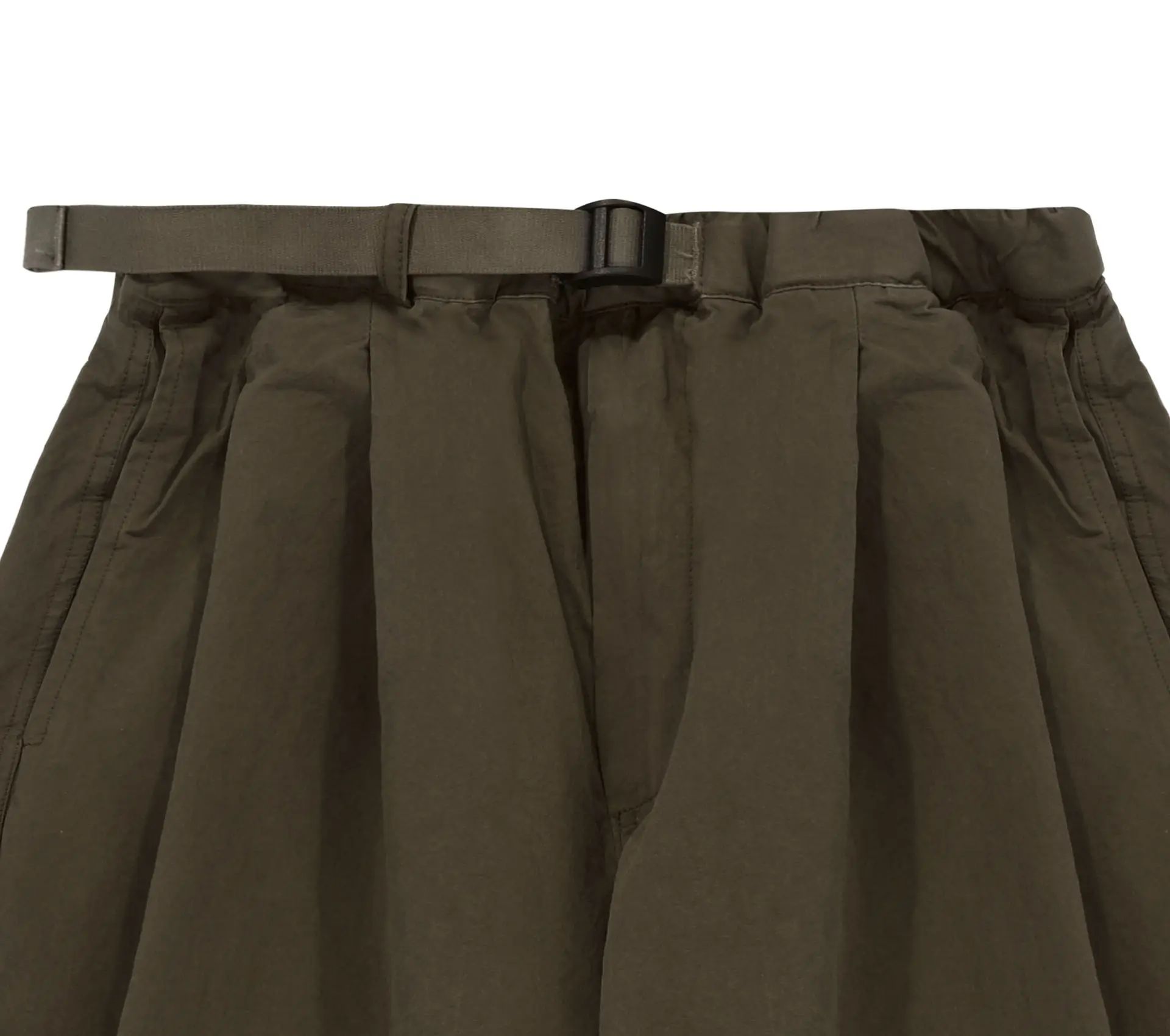 Two Tuck Wide Pants Brown