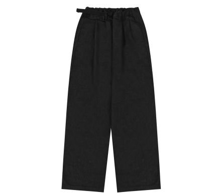Two Tuck Wide Denim Pants...
