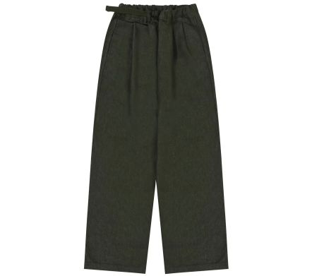 Two Tuck Wide Denim Pants...