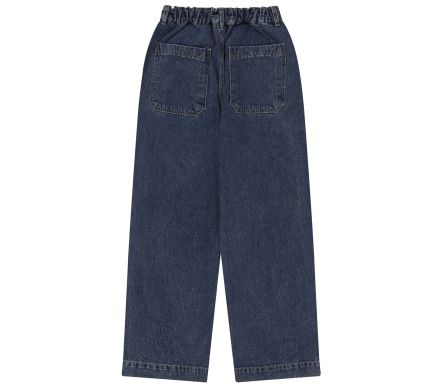 Image #1 of Washed Loose Denim Mid Blue