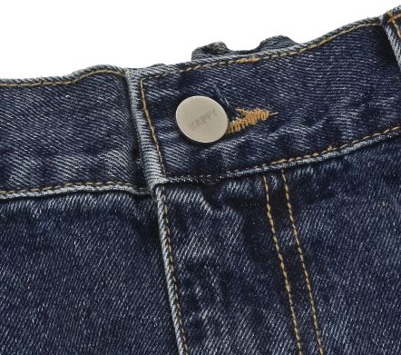 Image #2 of Washed Loose Denim Mid Blue