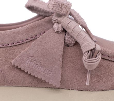 Image #5 of Wallabee Lite Dusty Pink Suede