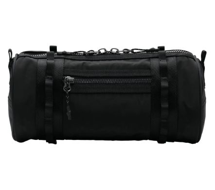 Image #1 of Barrel Bag Small Black Tech Sateen