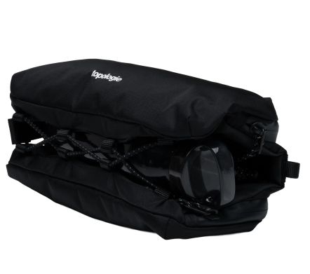 Image #2 of BOTTLE SACOCHE MEDIUM BLACK RIPSTOP DRY