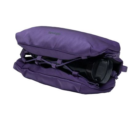Image #1 of BOTTLE SACOCHE MEDIUM PURPLE WASHED SILK NYLON